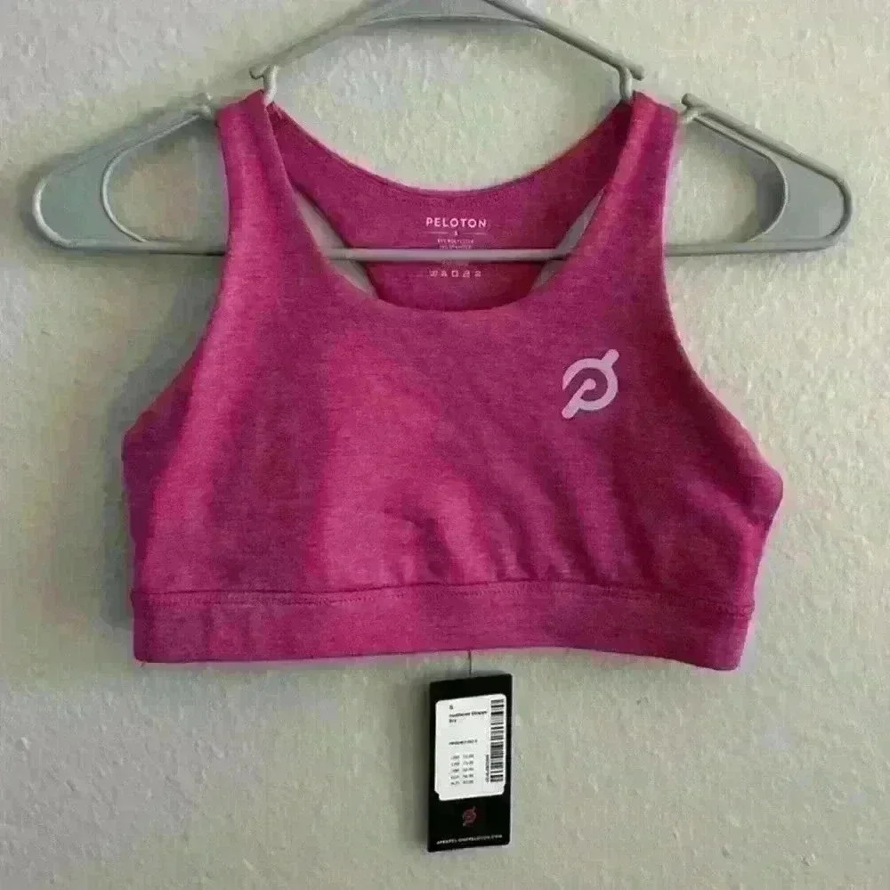 Peloton Heathered Strappy Bra